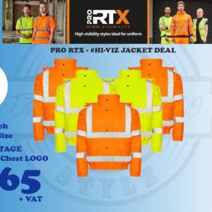5 X Hi Viz Jackets